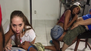 Spanish Adriana Malao fetish receiving facial cum loads