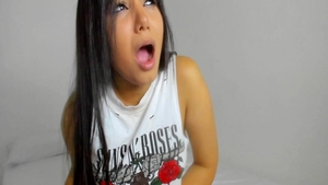 Sex scene escorted by bubble butt colombian amateur