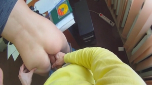 Very hawt blonde pounding during interview