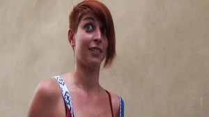 Big boobs french teen chick cock sucking