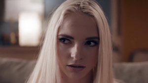 Sweet blonde banging double penetration at the party