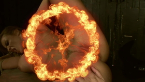 Lesbo Bonny Bon receives bondage HD