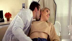 Big boobs dentist Anny Aurora goes in for slamming hard