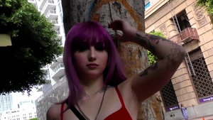 POV rimjob along with tattooed Val Steel