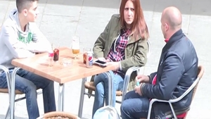 Homemade rough nailing starring young spanish teen chick