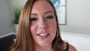 Beautiful Maddy O'Reilly submissive handjob HD