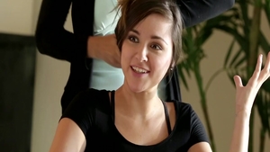Pussy fucking alongside young babe Zoey Foxx