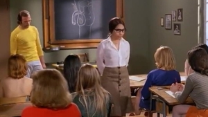 Perky teen chick hardcore masturbation in the school