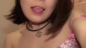 Masturbating in bath wet pussy asian