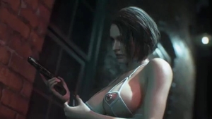 Evil Jill Valentine hentai does what shes told