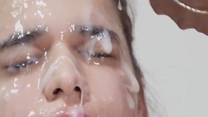 Shy amateur homemade bukkake
