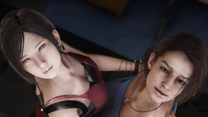 Big tits Jill Valentine squirting XXX video
