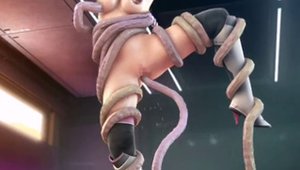 Slamming hard in company with wet slut