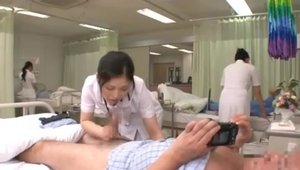 Hard sex with asian nurse