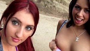 Sex Tape Lesbians: Addison Ryder pussy eating