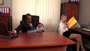 Fucked in the ass in office starring horny secretary Wiska