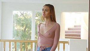 Passion-HD: Ana Rose sucks dick and fucks