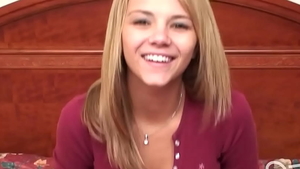 Big tits teen Ashlynn Brooke desires cumshot