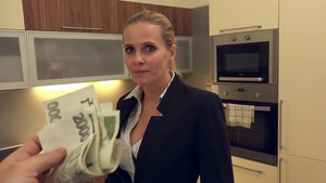 Very hawt blonde reality cumshot